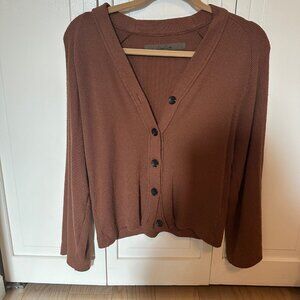Enza Costa Sweater Knit Cardigan